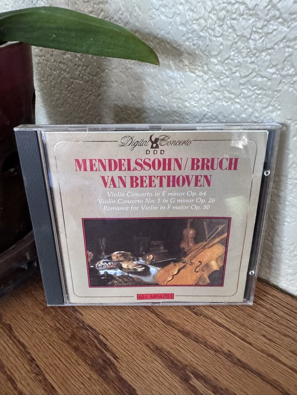 Mendelssohn Bruch Van Beethoven Audio CD Classical